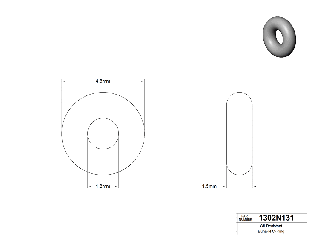 Technical drawing - 1302N131